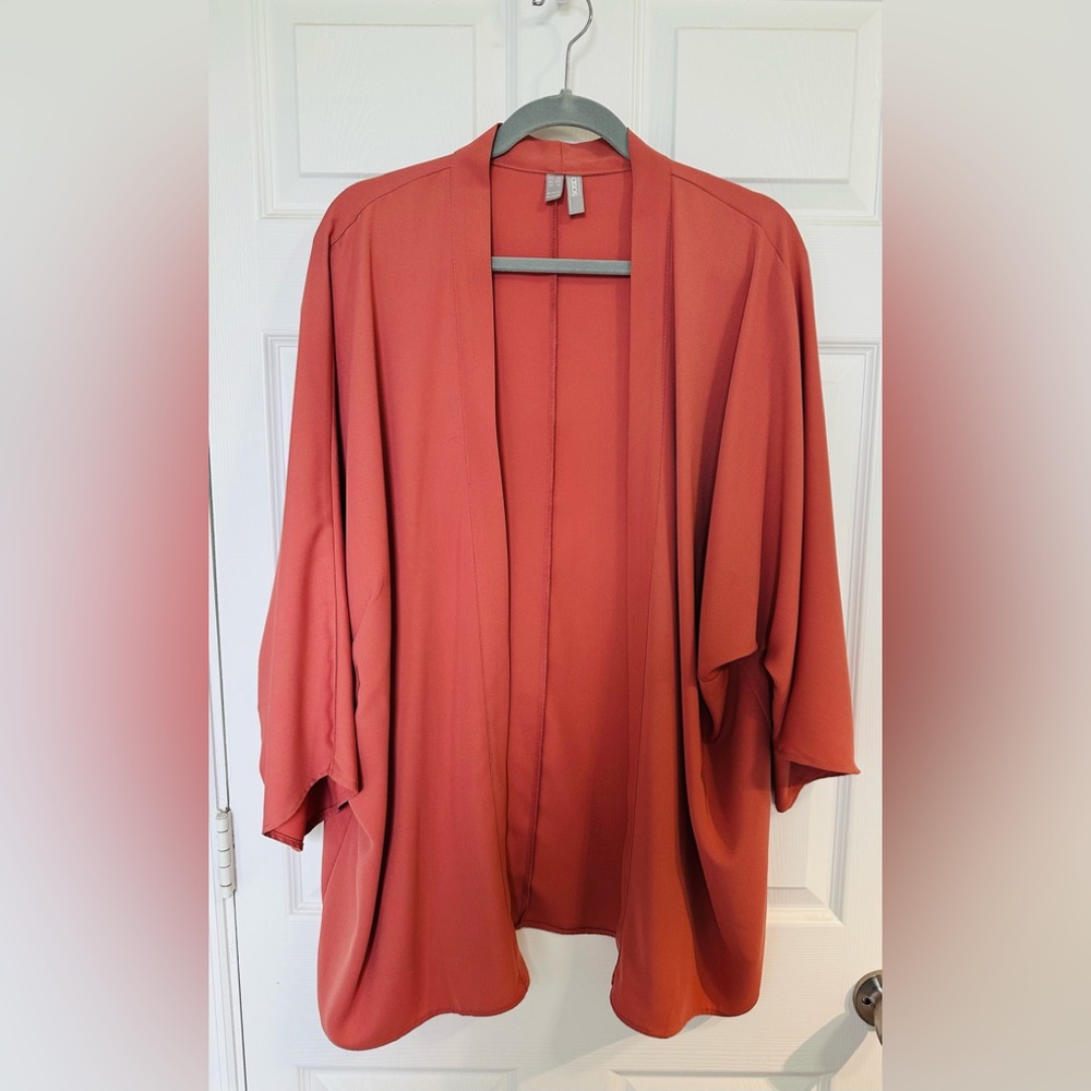 Rust Kimono Cardigan